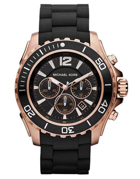 michael kors chronograph watch men's.